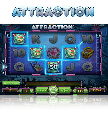 NetEnt Attraction Spiel