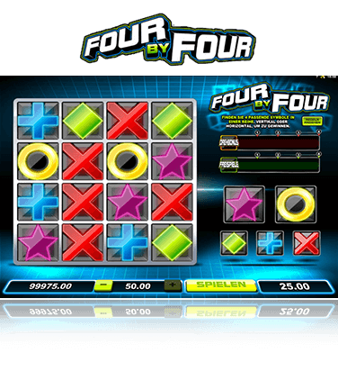 Microgaming Four by Four Spiel